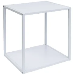 Sale Structure Box Cube 35x30x35cm métal blanc Rangement