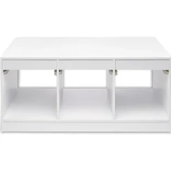 Sale Structure de rangement horizontale pour 3 bacs coulissants Rangement
