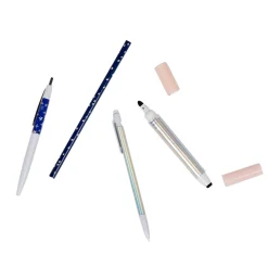 Stylo déco banquise blanc et bleu x4^Gifi Clearance