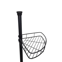 Étagère d'angle 3 niveaux métal noir^Gifi Discount