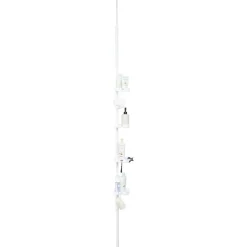 Étagère d'angle de douche 4 niveaux hauteur réglable^Gifi Best