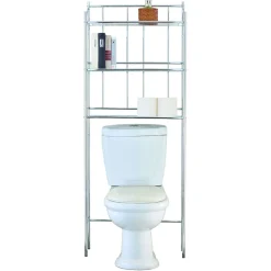 Étagère WC grise^Gifi