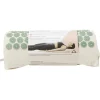 Tapis d'acupression beige et vert^Gifi Online