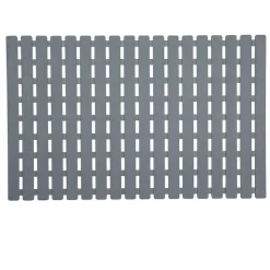 Tapis de bain fond de douche gris^Gifi Sale