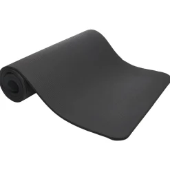 Tapis de yoga épais noir^Gifi