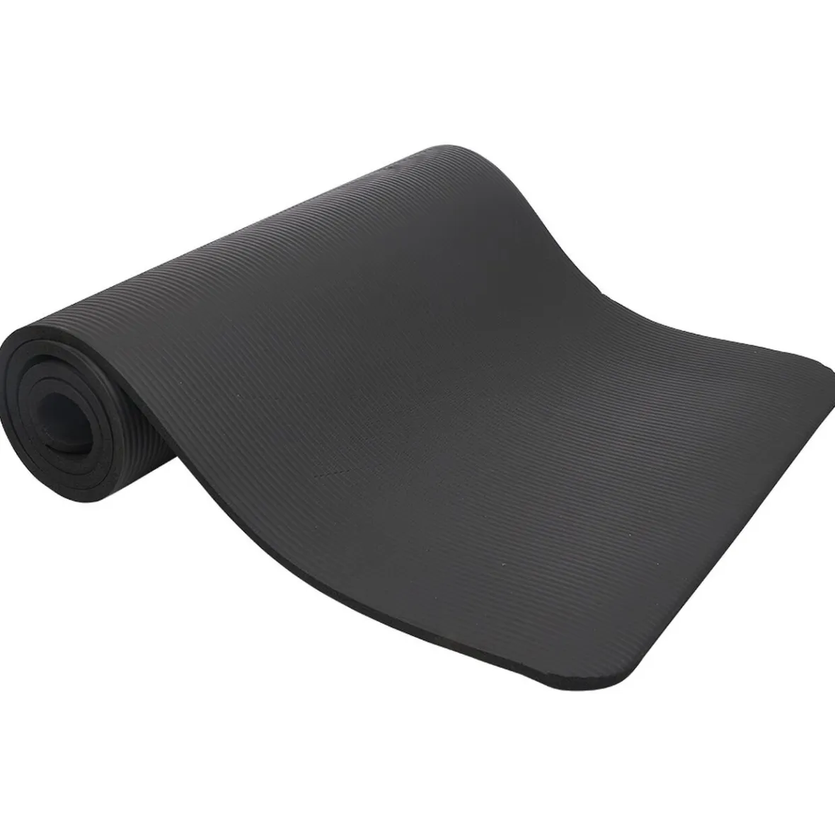 Tapis de yoga épais noir^Gifi