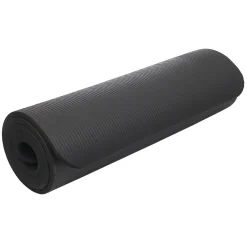 Tapis de yoga épais noir^Gifi