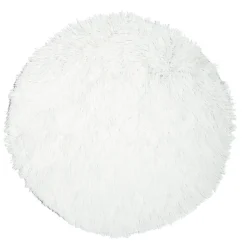 Tapis rond fausse fourrure Ø60cm^Gifi Online