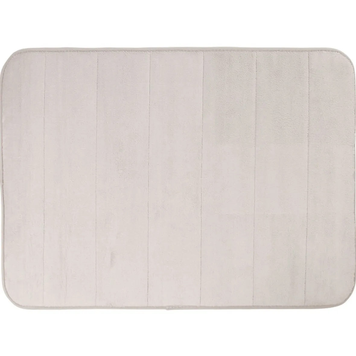 Tapis salle de bain à mémoire de forme uni taupe^Gifi Sale