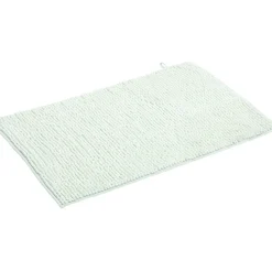 Tapis salle de bain chenille vert grand modèle^Gifi