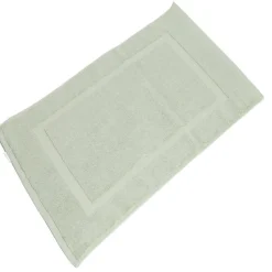 Tapis salle de bain coton vert 70x40 cm^Gifi New