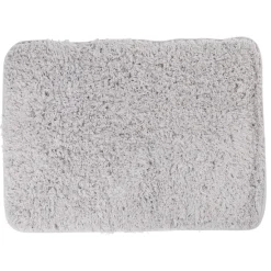 Tapis salle de bain uni gris^Gifi Discount