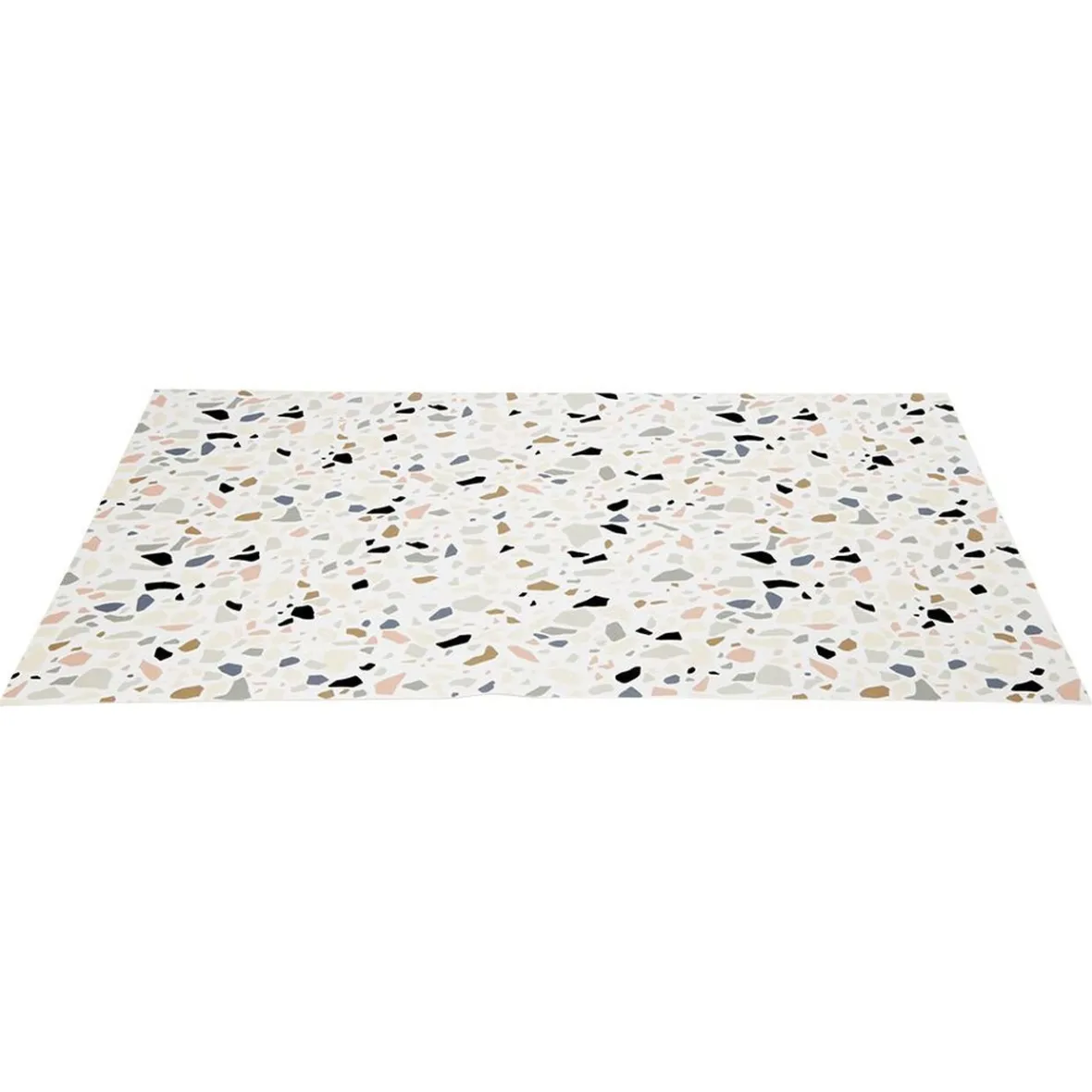 Tapis vinyle mosaïque imitation terrazzo 70 cm Nettoyage Et Entretien