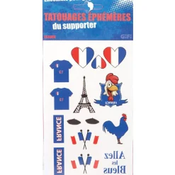 Tatoo éphémère pour supporter France^Gifi New
