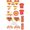 Tatoo éphémère pour supporter Espagne^Gifi Online