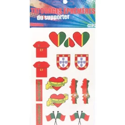 Tatoo éphémère pour supporter Portugal^Gifi Sale