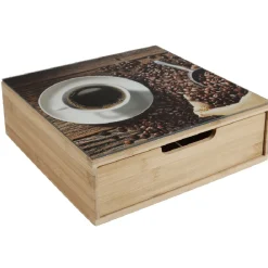 Gifi Rangement De Cuisine^Tiroir à dosettes design graines de café