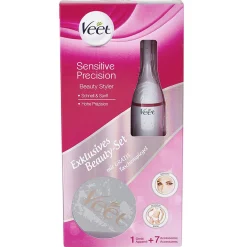 Tondeuse Veet sensitive precision beauty styler 7 accessoires^Gifi Online