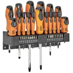 Tournevis Bi matière - Coffret de 37 pièces^Gifi Best