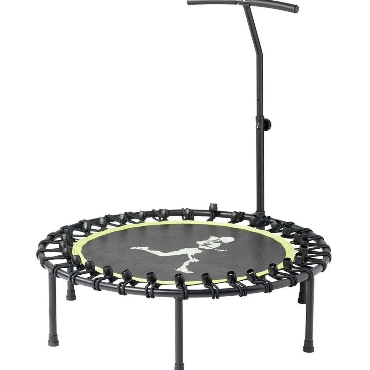 Trampoline fitness avec barre Ø101xH122cm^Gifi Clearance