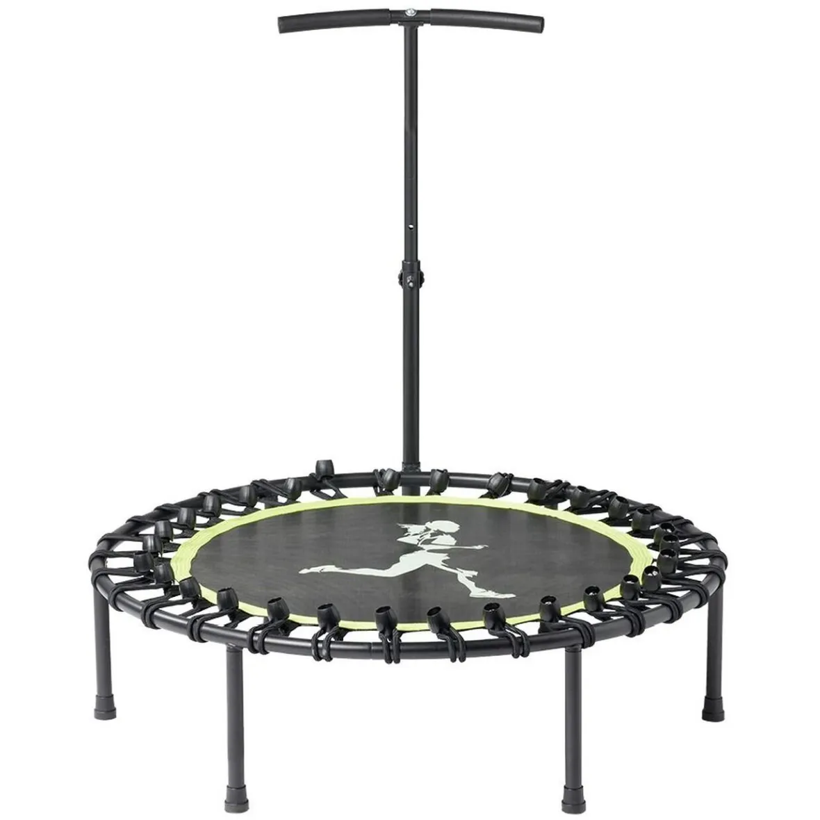 Trampoline fitness avec barre Ø101xH122cm^Gifi Clearance
