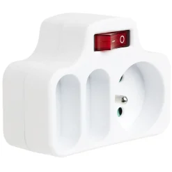 Triplite avec interrupteur 3 prises^Gifi Outlet