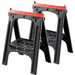 Tréteau en plastique pliant x2^Gifi New