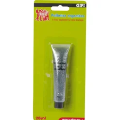 Tube de paillettes argentées^Gifi Clearance