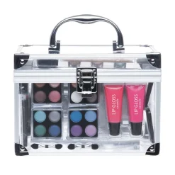 Vanity cosmétique transparent complet 42 pièces^Gifi New