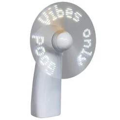 Ventilateur à main avec message^Gifi Sale