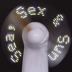 Ventilateur à main avec message^Gifi Sale