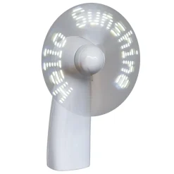 Ventilateur à main avec message^Gifi Sale