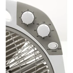 Ventilateur blanc à poser^Gifi New