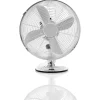 Ventilateur de table gris chromé^Gifi Clearance