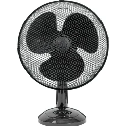 Ventilateur de table noir Homday^Gifi