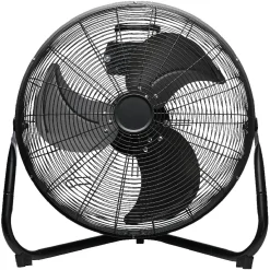 Ventilateur industriel à poser noir Homday 45 cm^Gifi Online