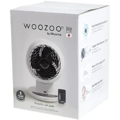 Ventilateur rafraîchisseur Woozoo oscillant blanc avec télécommande^Gifi Hot