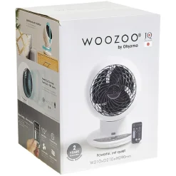 Ventilateur rafraîchisseur Woozoo oscillant blanc avec télécommande^Gifi Hot
