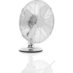 Ventilateur sur table gris chromé Homday 30 cm^Gifi New