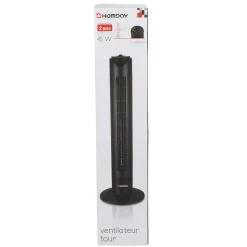 Ventilateur tour Homday noir^Gifi Online