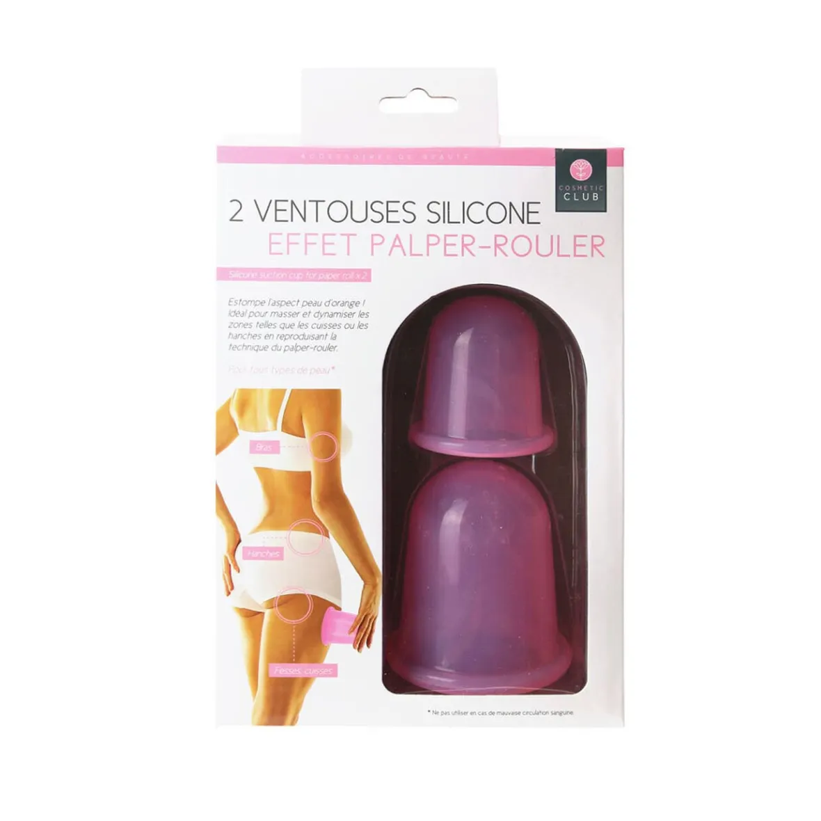 Ventouse anti cellulite silicone x2^Gifi Hot