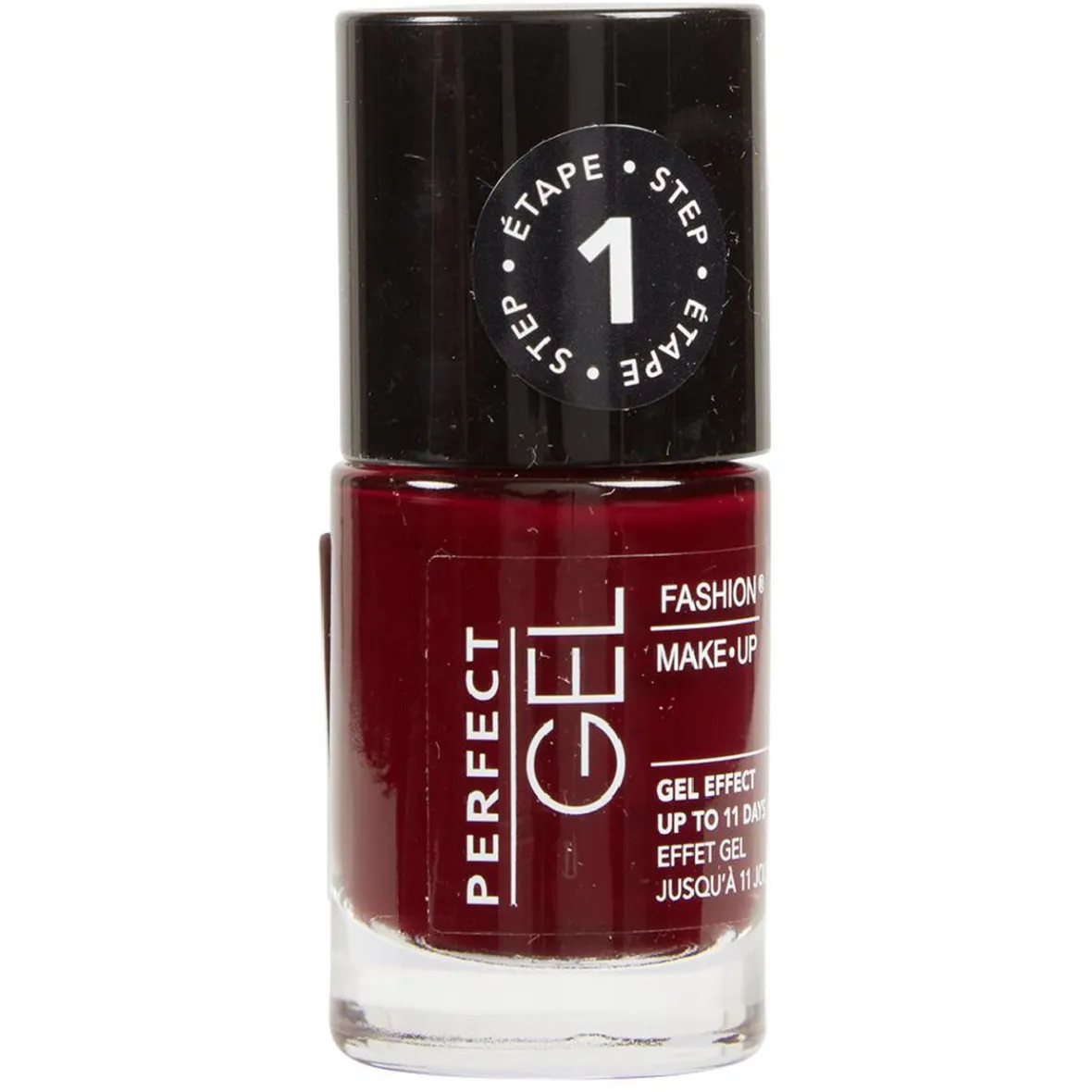 Vernis à ongles fashion perfect gel grenat n°10^Gifi Discount