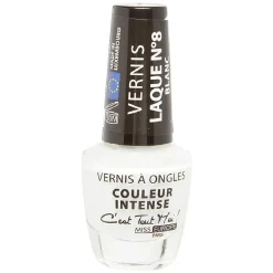 Vernis à ongles laqué blanc n°08^Gifi Online