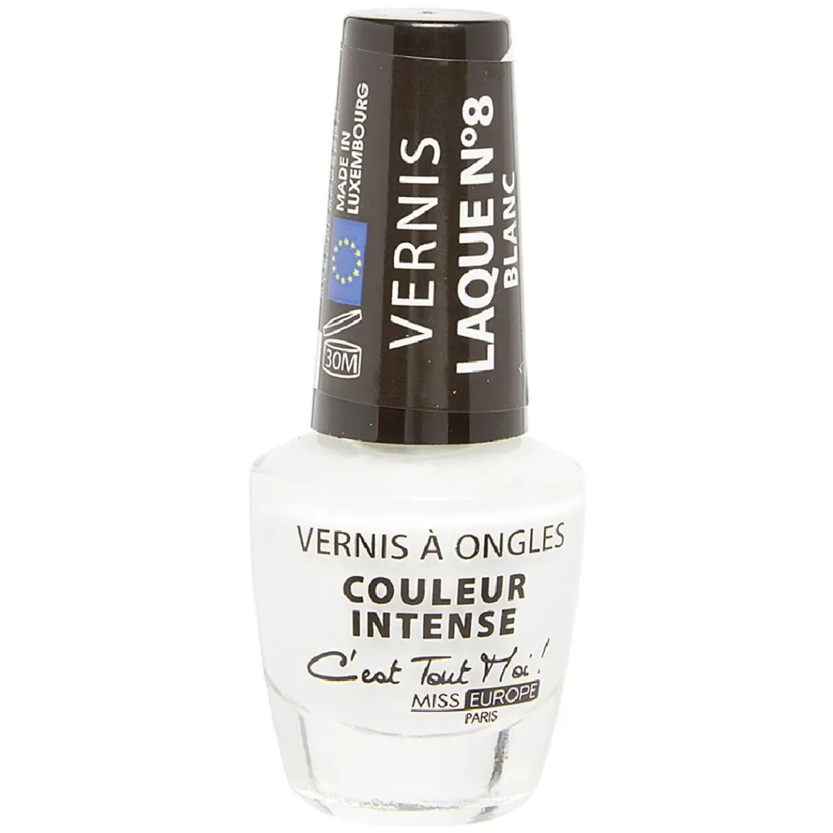 Vernis à ongles laqué blanc n°08^Gifi Online