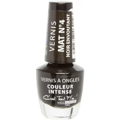 Vernis à ongles mat noir envoûtant n°04^Gifi Sale