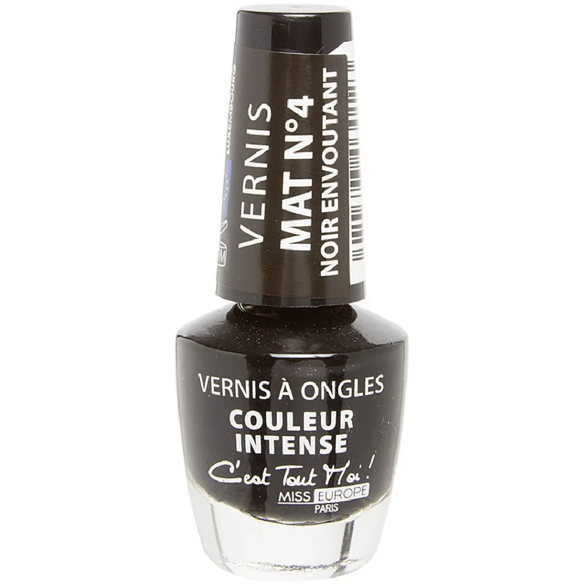 Vernis à ongles mat noir envoûtant n°04^Gifi Sale