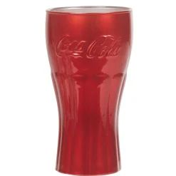 Gifi Vaisselle Et Accessoires De Table^Verre Coca-Cola rouge métallisé