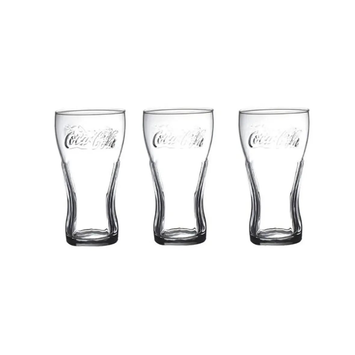 Gifi Vaisselle Et Accessoires De Table^Verre Coca-Cola transparent x3