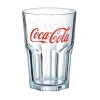 Gifi Vaisselle Et Accessoires De Table^Verre Coca-Cola transparent et rouge 40 cl