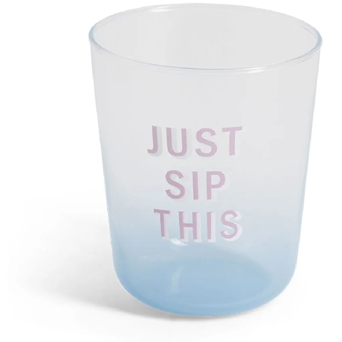 Gifi Vaisselle Et Accessoires De Table^Verre coloré avec message 315ml